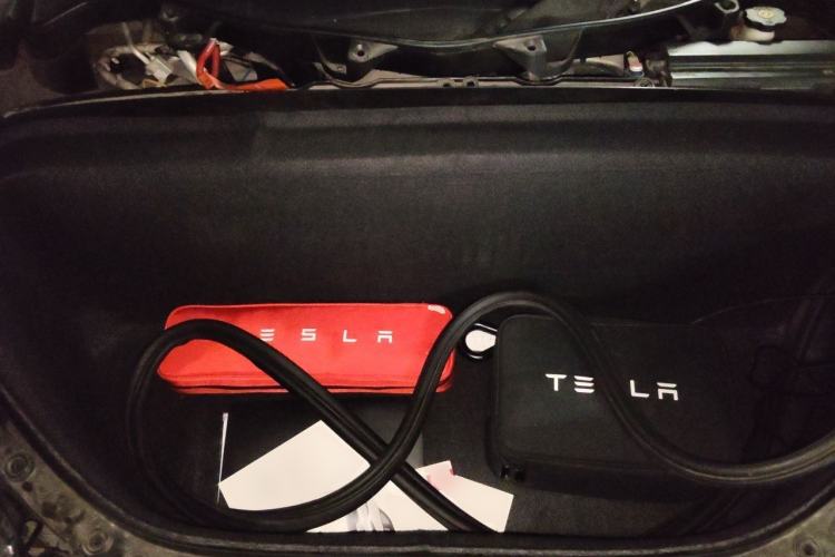 Used Tesla Model X 2016 X P100D Performance High-Performance Edition Engine Bay