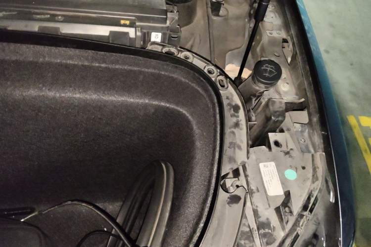 Used Tesla Model X 2016 X P100D Performance High-Performance Edition Engine Bay Left