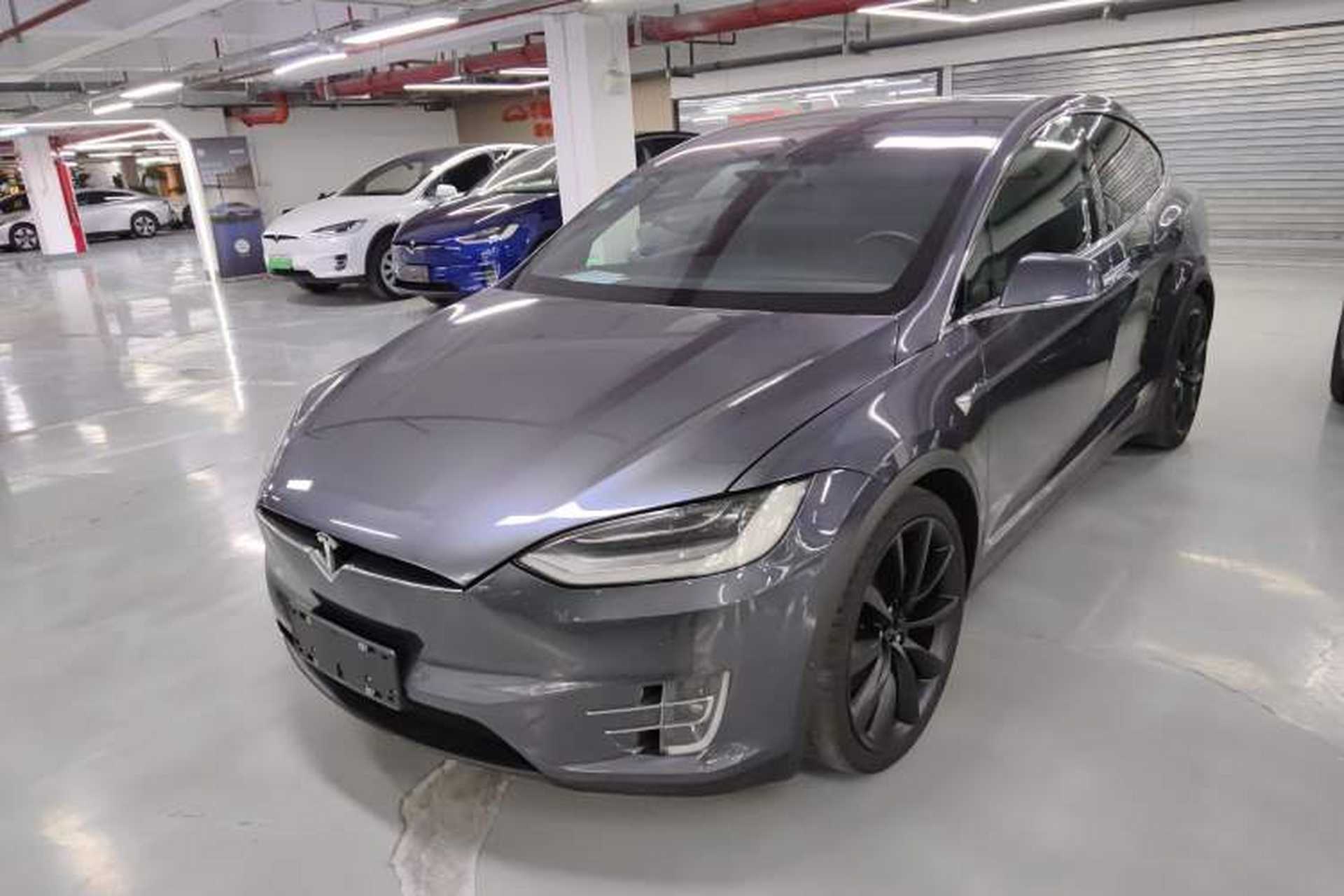 Used Tesla Model X 2016 X 75D Front Left 45 Deg