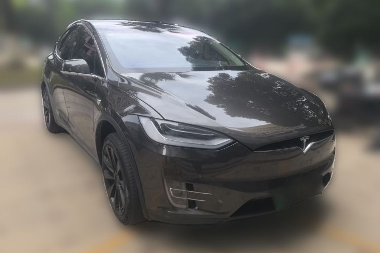 Used Tesla Model X 2016 X 90D Front Right 45 Deg