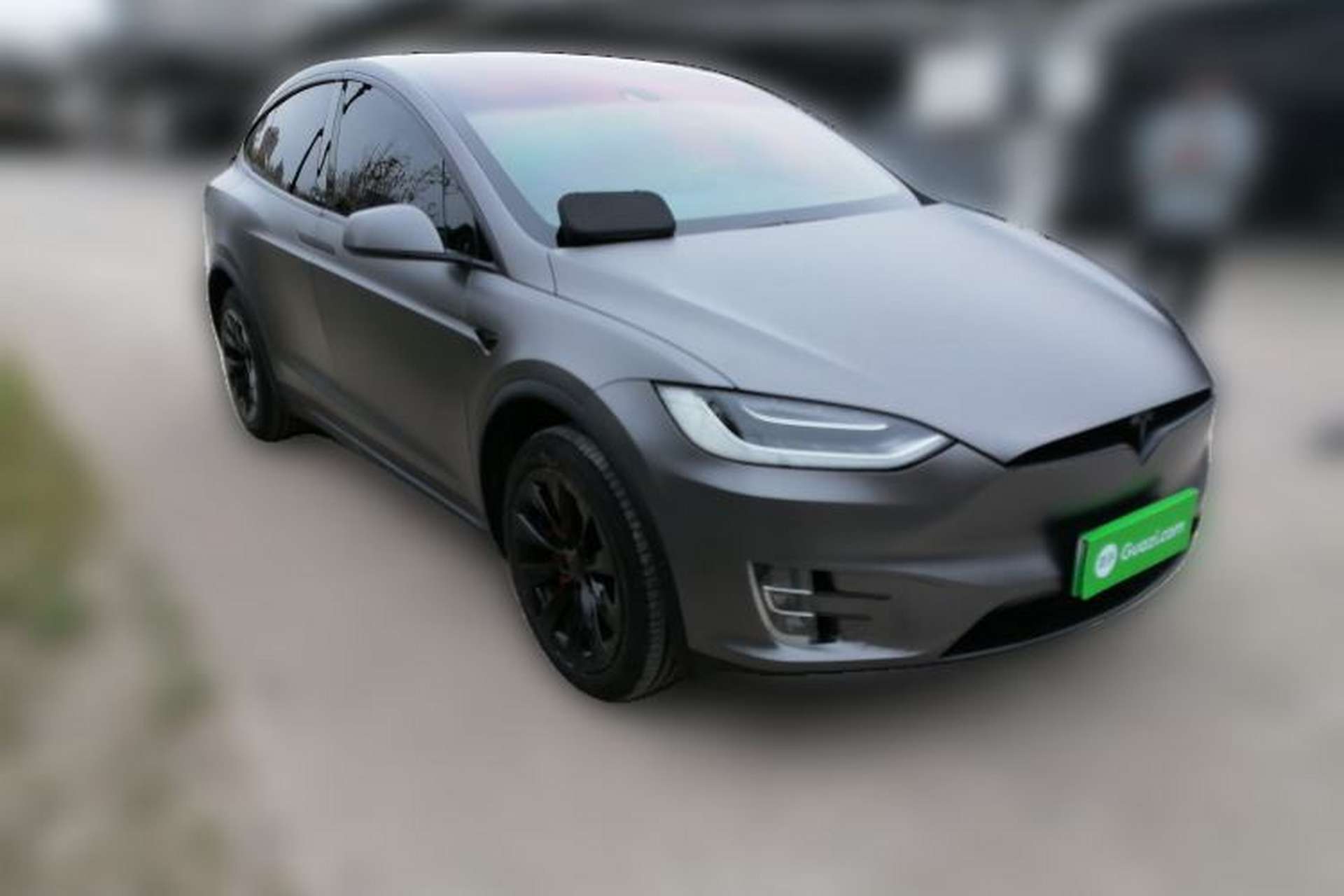Used Tesla Model X 2016 X 90D Front Right 45 Deg