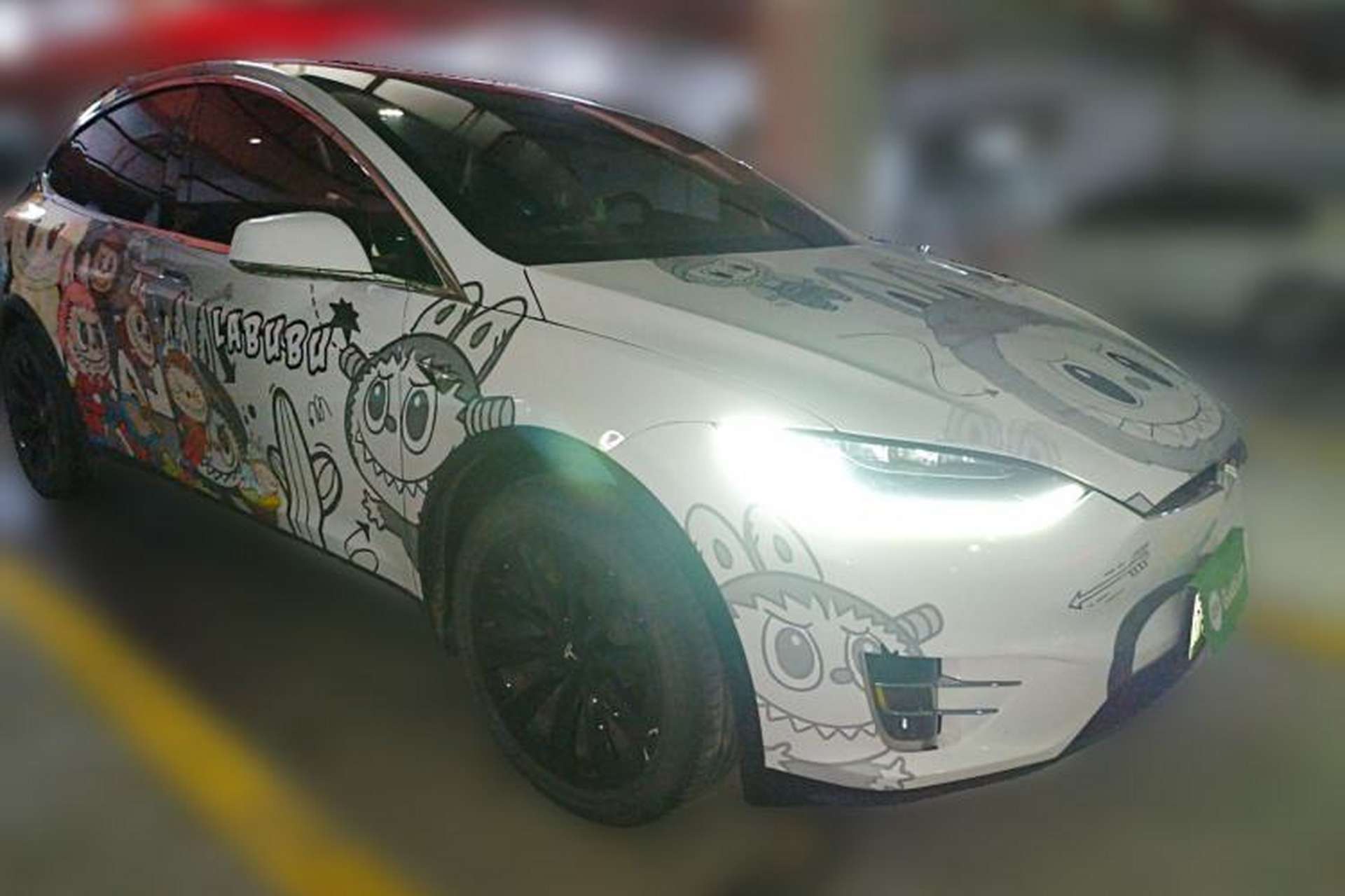 Used Tesla Model X 2016 X 75D Front Right 45 Deg