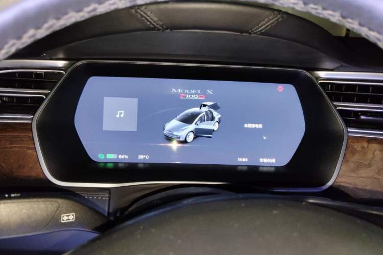 Used Tesla Model X 2016 X P100D Performance High-Performance Edition Instrument Cluster