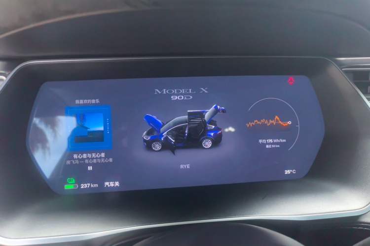 Used Tesla Model X 2016 X 90D Instrument Cluster