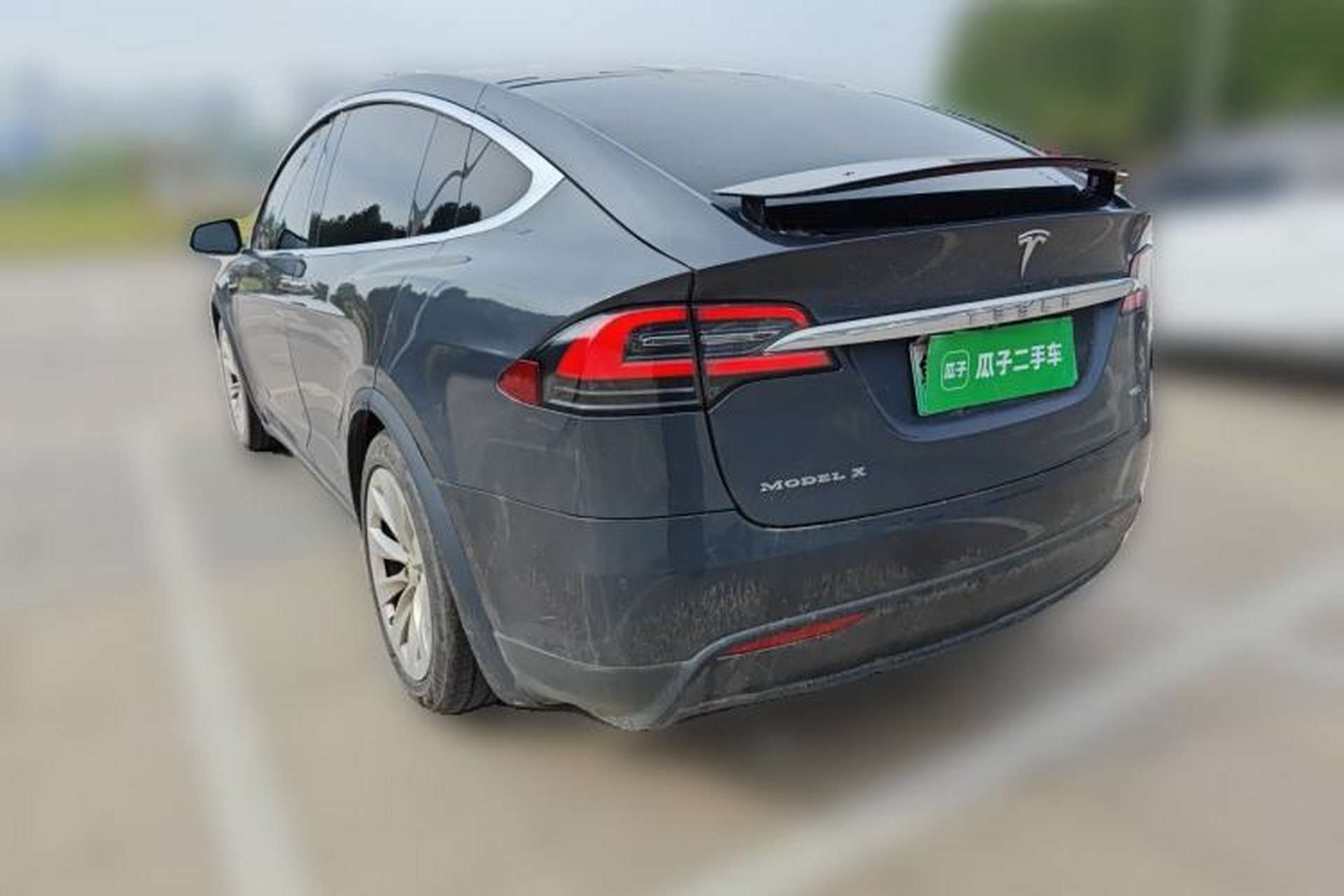 Used Tesla Model X 2016 X 60D Rear Left 45 Deg