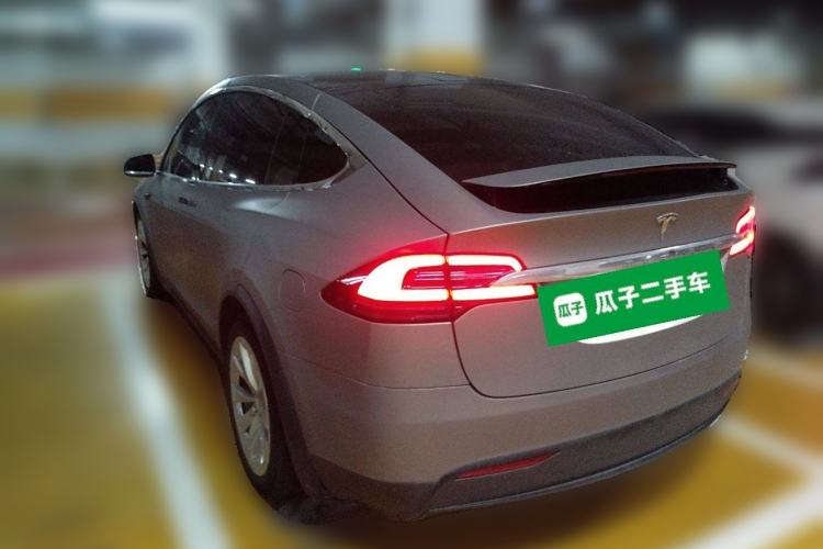 Used Tesla Model X 2016 X 75D Rear Left 45 Deg