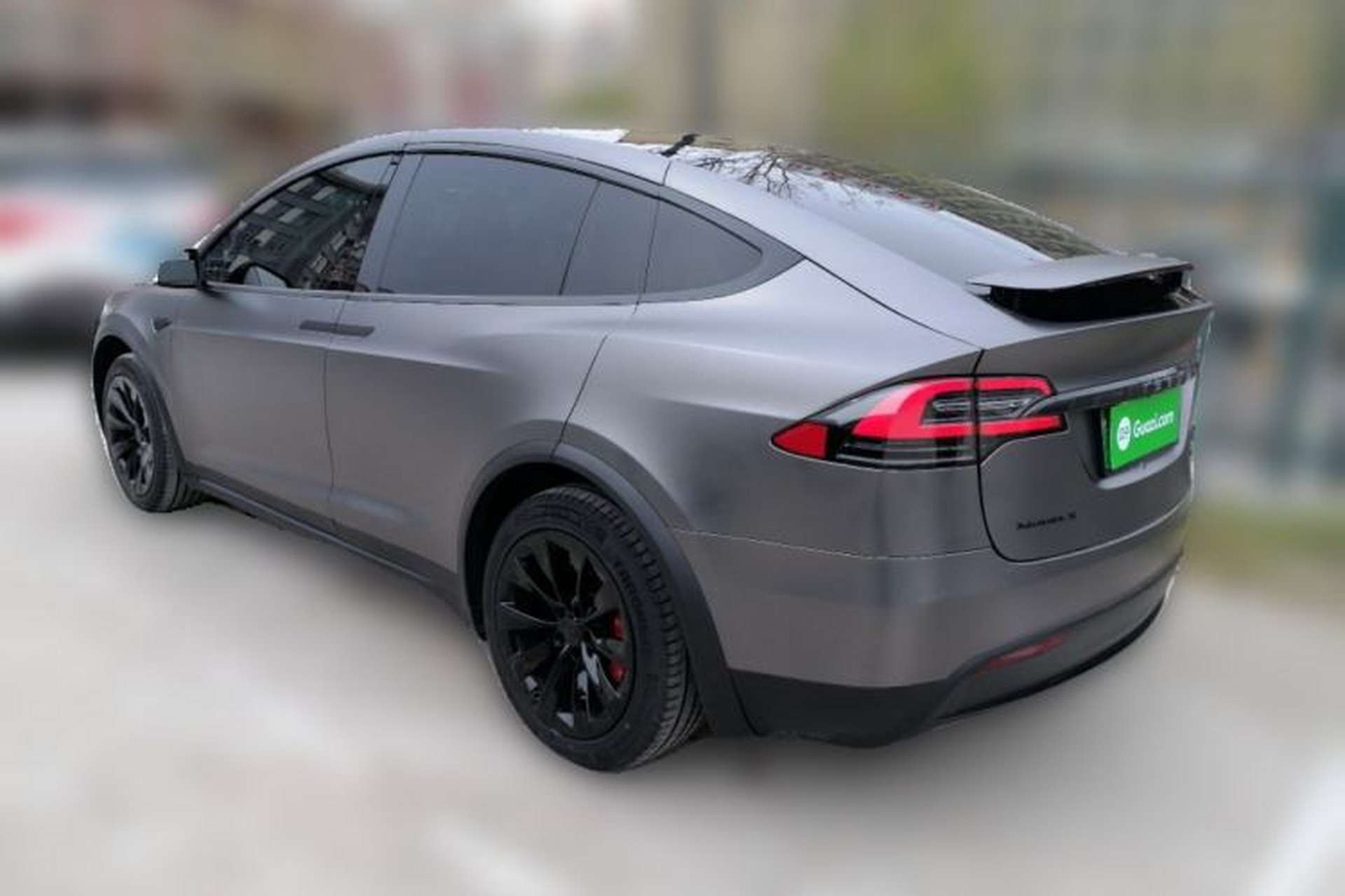 Used Tesla Model X 2016 X 90D Rear Left 45 Deg