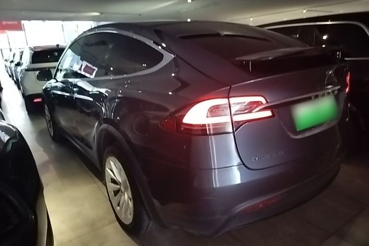 Used Tesla Model X 2016 X 75D Rear Left 45 Deg