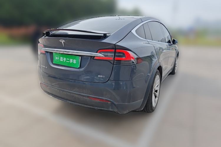 Used Tesla Model X 2016 X 60D Rear Right 45 Deg