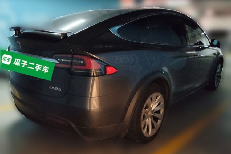 Used Tesla Model X 2016 X P100D Performance High-Performance Edition Rear Right 45 Deg
