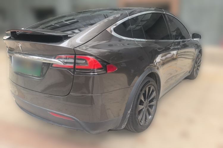 Used Tesla Model X 2016 X 90D Rear Right 45 Deg