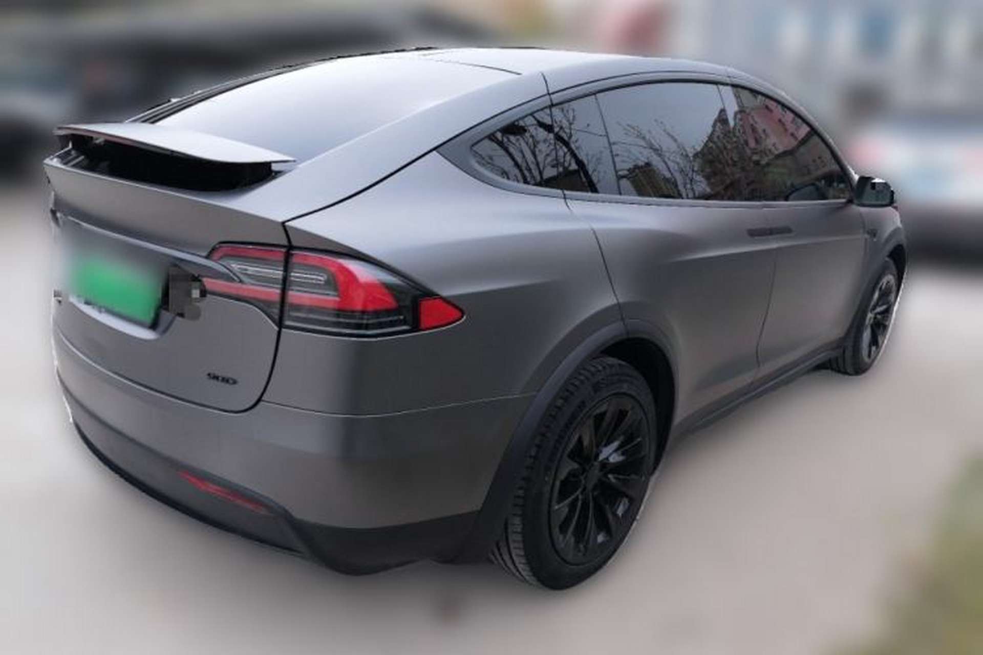 Used Tesla Model X 2016 X 90D Rear Right 45 Deg