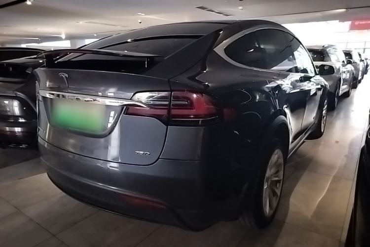Used Tesla Model X 2016 X 75D Rear Right 45 Deg