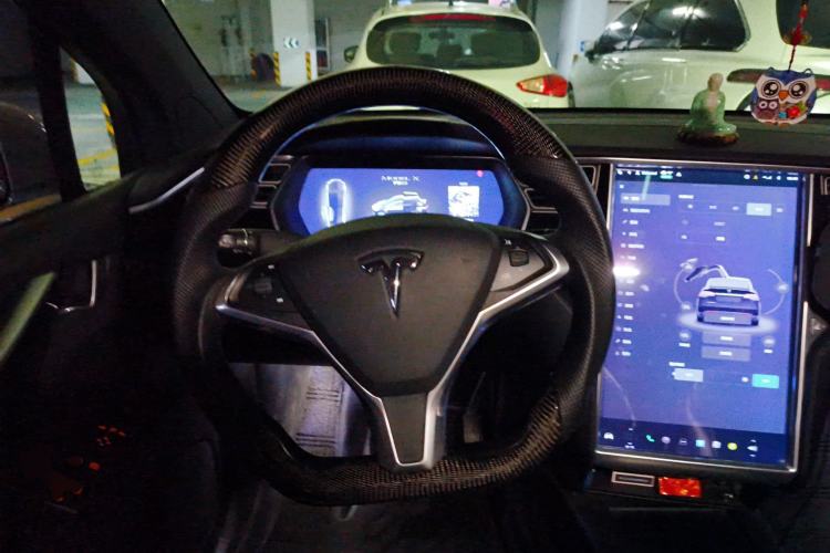 Used Tesla Model X 2016 X 75D Steering Wheel