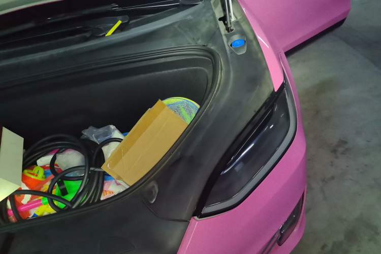 Used Tesla Model X 2016 X 75D Engine Bay Left