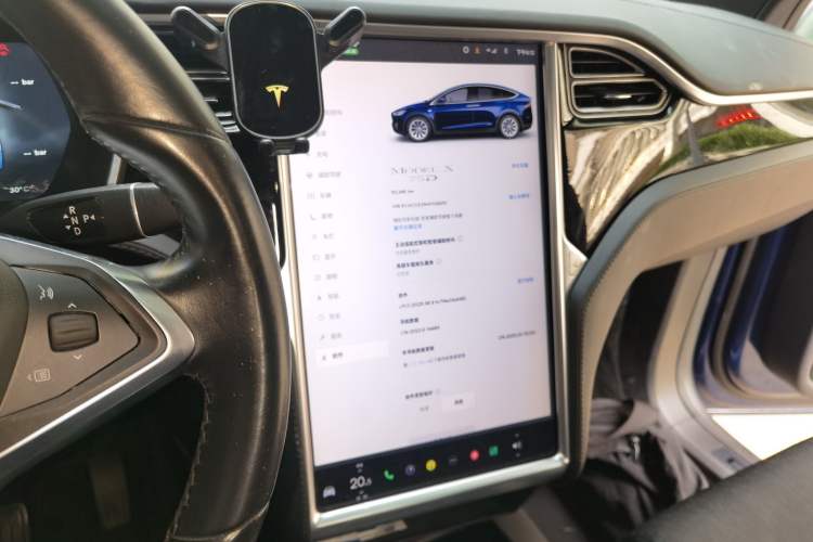 Used Tesla Model X 2016 X 75D Audio And AC Panel