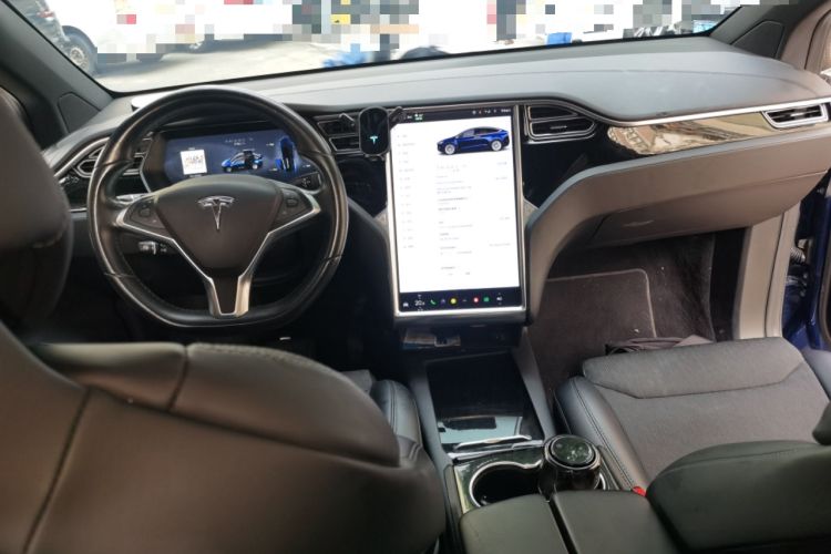 Used Tesla Model X 2016 X 75D Center Console