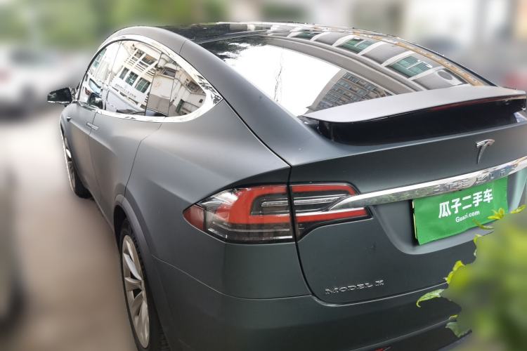 Used Tesla Model X 2016 X 75D Rear Left 45 Deg