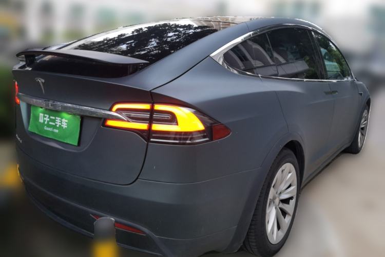 Used Tesla Model X 2016 X 75D Rear Right 45 Deg