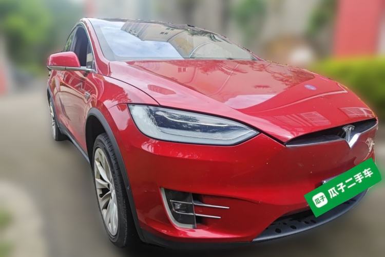 Used Tesla Model X 2016 X 90D Front Right 45 Deg