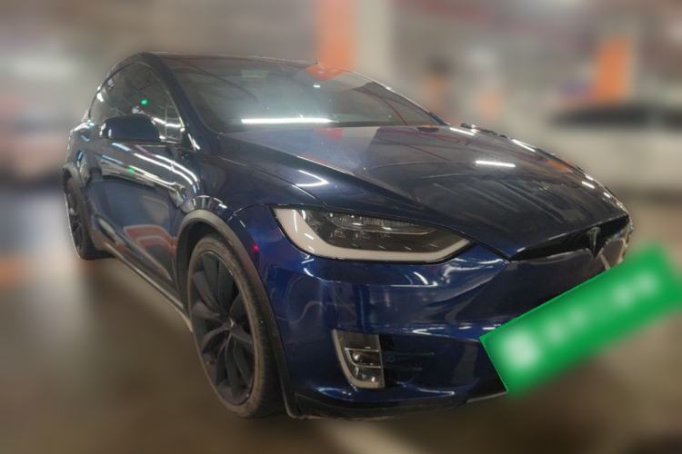 Used Tesla Model X 2016 X 60D Front Right 45 Deg