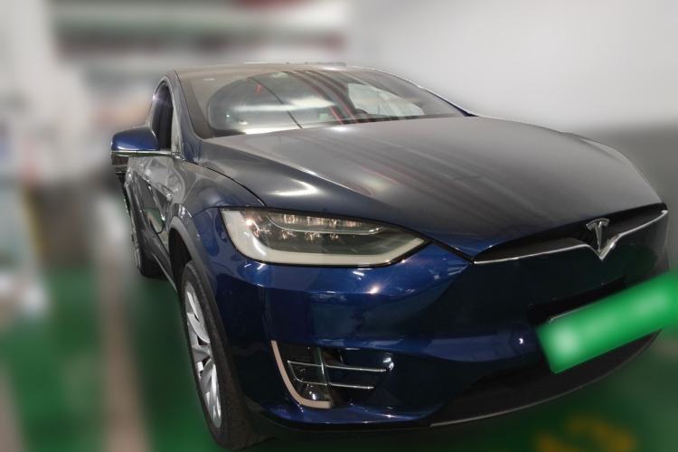 Used Tesla Model X 2016 X 75D Front Right 45 Deg