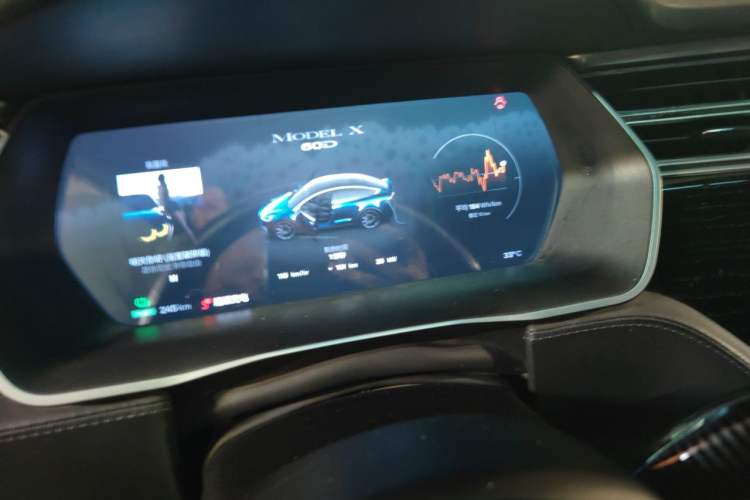 Used Tesla Model X 2016 X 60D Instrument Cluster