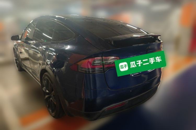 Used Tesla Model X 2016 X 60D Rear Left 45 Deg
