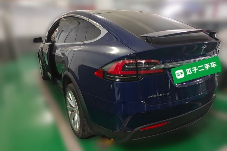 Used Tesla Model X 2016 X 75D Rear Left 45 Deg