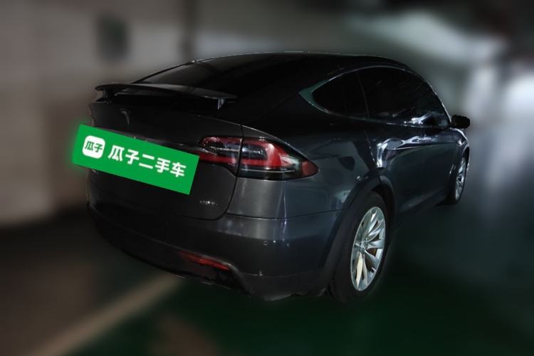 Used Tesla Model X 2016 X 90D Rear Right 45 Deg