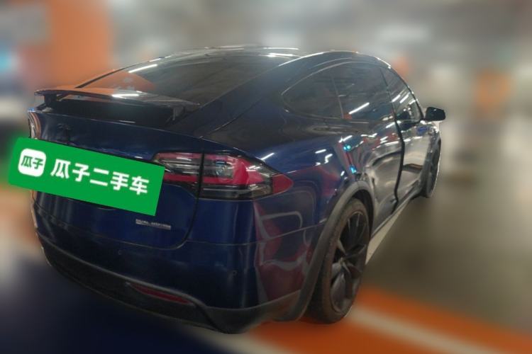 Used Tesla Model X 2016 X 60D Rear Right 45 Deg