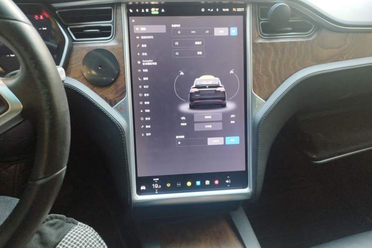 Used Tesla Model X 2016 X 75D Audio And AC Panel