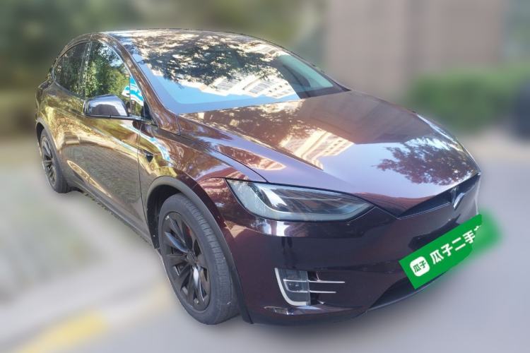 Used Tesla Model X 2016 X 75D Front Right 45 Deg