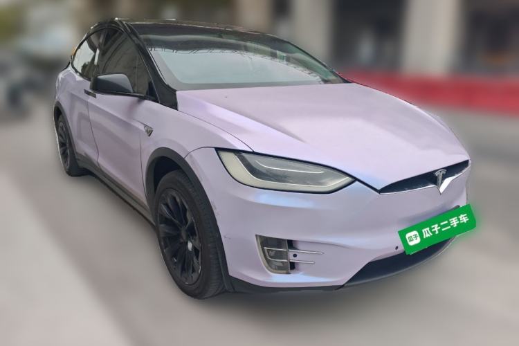 Used Tesla Model X 2016 X 90D Front Right 45 Deg