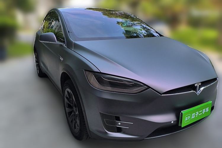 Used Tesla Model X 2016 X 90D Front Right 45 Deg