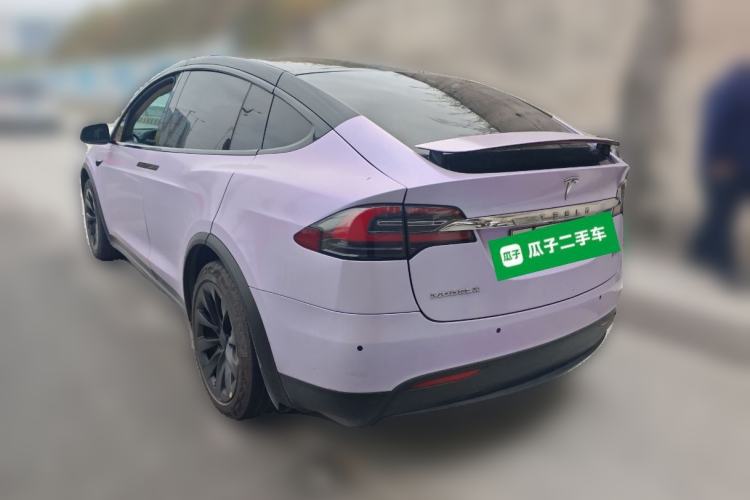 Used Tesla Model X 2016 X 90D Rear Left 45 Deg