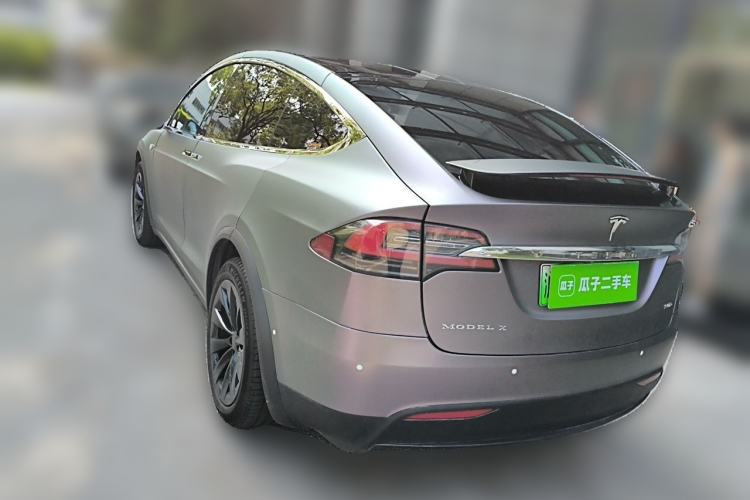Used Tesla Model X 2016 X 90D Rear Left 45 Deg