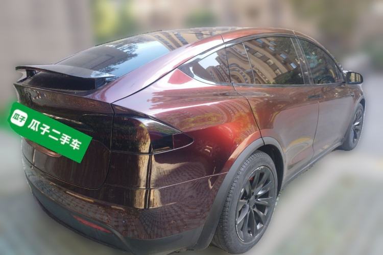 Used Tesla Model X 2016 X 75D Rear Right 45 Deg