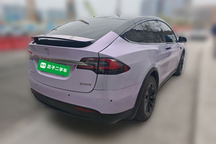Used Tesla Model X 2016 X 90D Rear Right 45 Deg