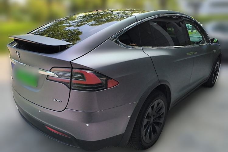 Used Tesla Model X 2016 X 90D Rear Right 45 Deg