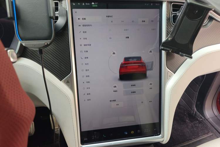Used Tesla Model X 2016 X 90D Audio And AC Panel