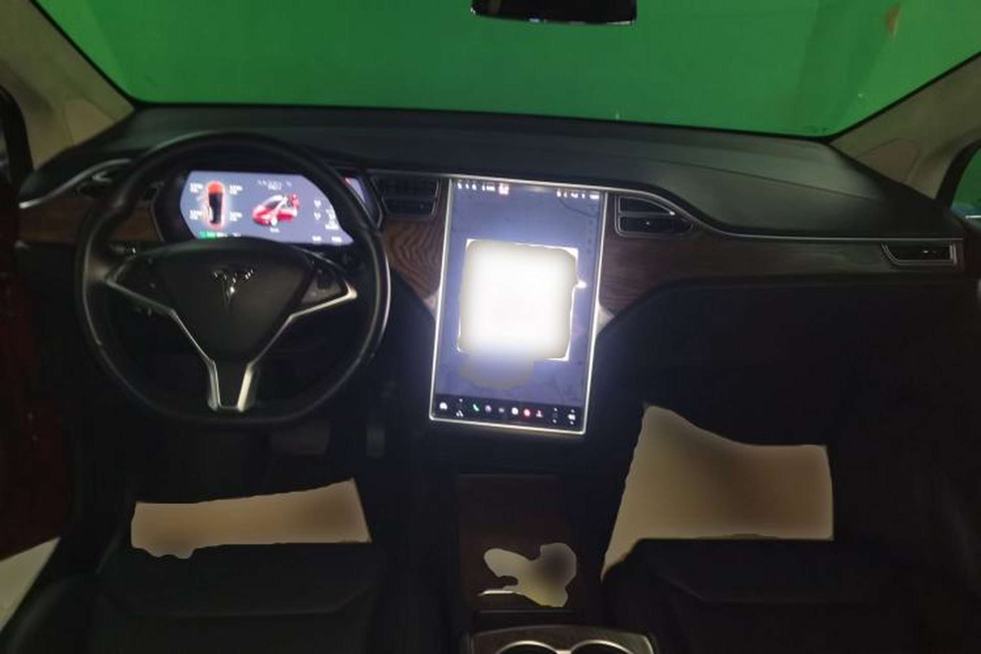 Used Tesla Model X 2016 X 75D Center Console
