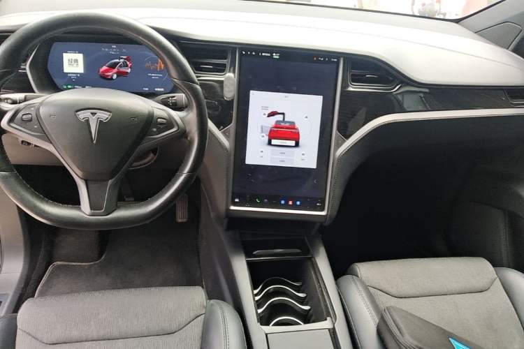 Used Tesla Model X 2016 X 75D Center Console
