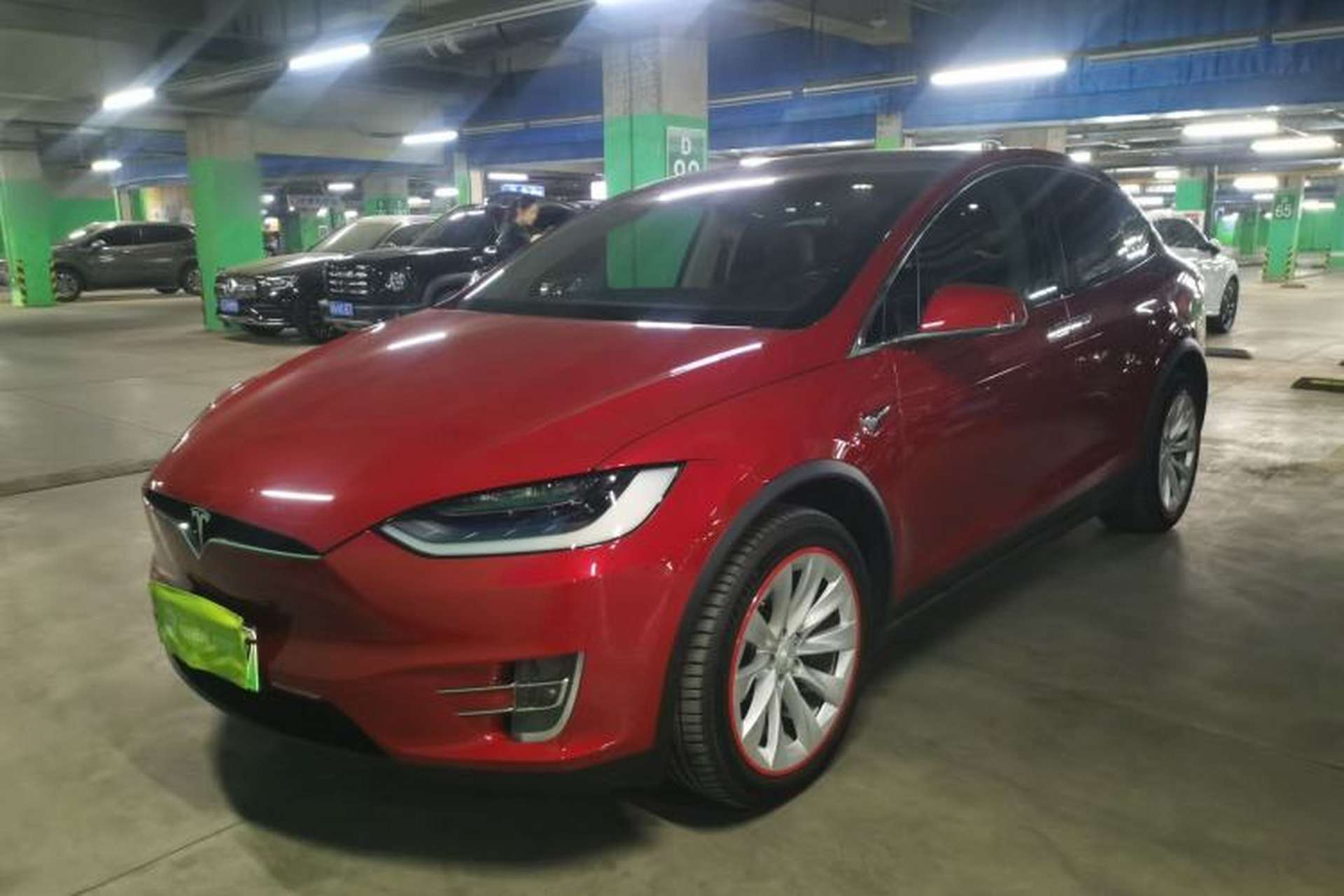 Used Tesla Model X 2016 X 75D Front Left 45 Deg