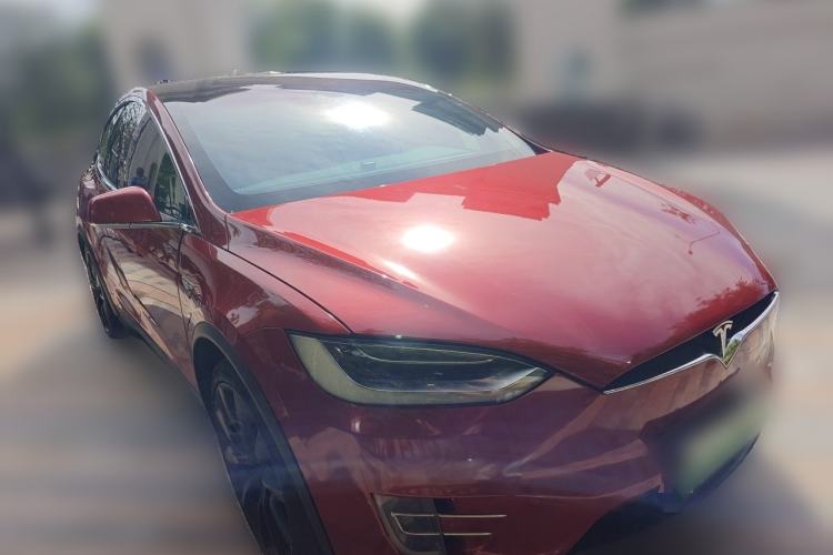 Used Tesla Model X 2016 X 90D Front Right 45 Deg