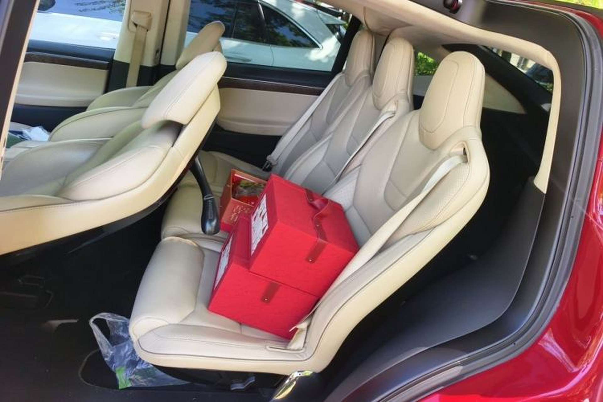 Used Tesla Model X 2016 X 90D Left Rear Seat