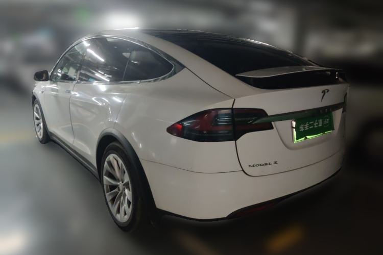 Used Tesla Model X 2016 X 90D Rear Left 45 Deg