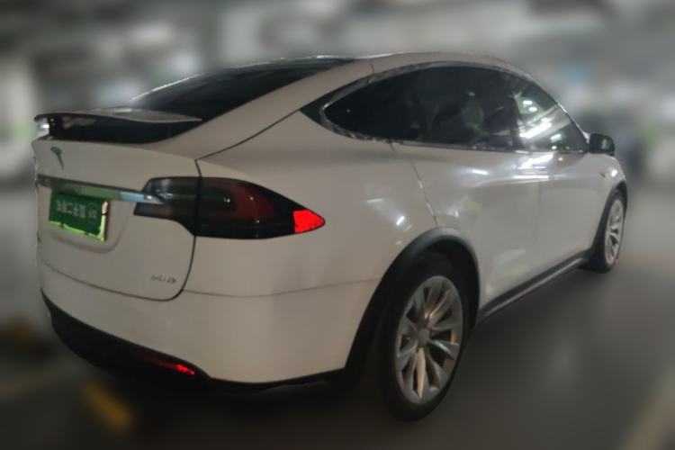 Used Tesla Model X 2016 X 90D Rear Right 45 Deg
