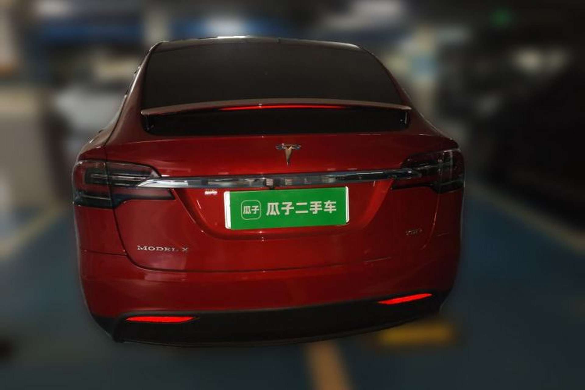 Used Tesla Model X 2016 X 75D Rear