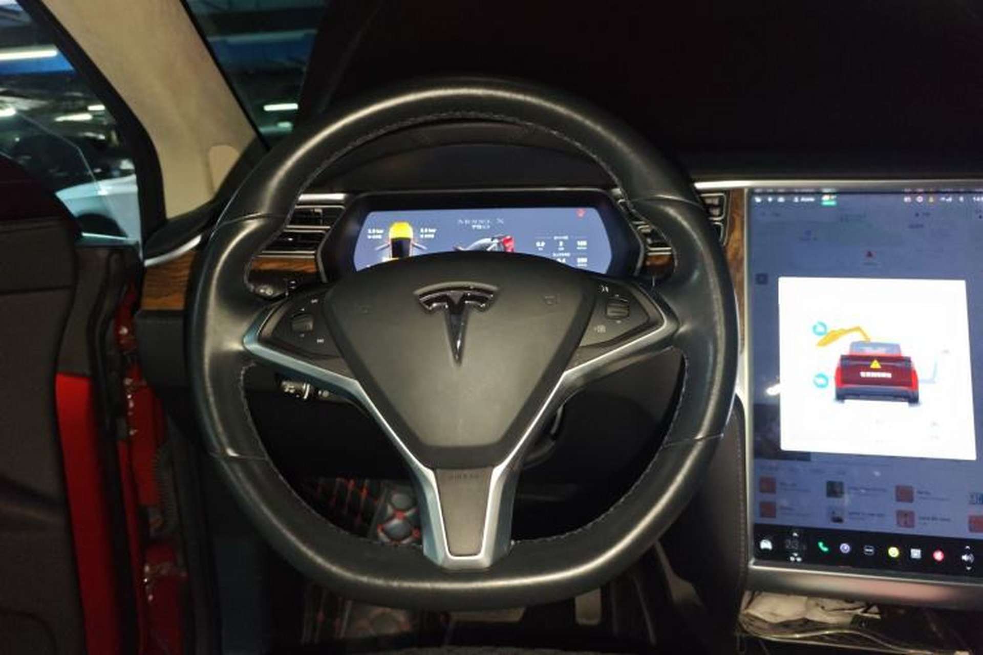 Used Tesla Model X 2016 X 75D Steering Wheel
